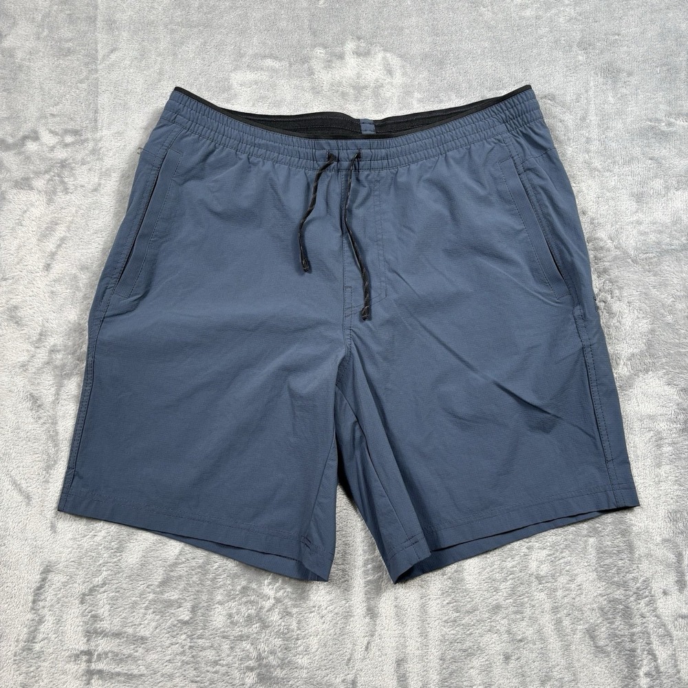 Kuhl Suppressor Shorts Mens Large Blue Quick Dry Stretch Outdoor Hiking 5392